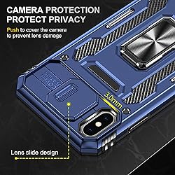FRLMOOES for iPhone Xs Case with 2 Screen