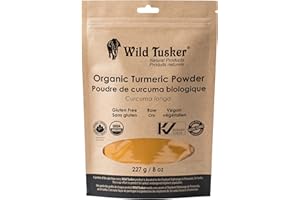 Wild Tusker Organic Turmeric Powder 227g