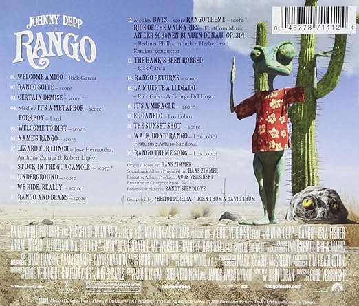 Rango Original Soundtrack Amazon De Musik rango original soundtrack amazon de