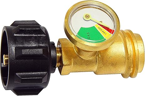 Amazon.com : Hongso Propane Tank Pressure Barbecue Gauge, Level