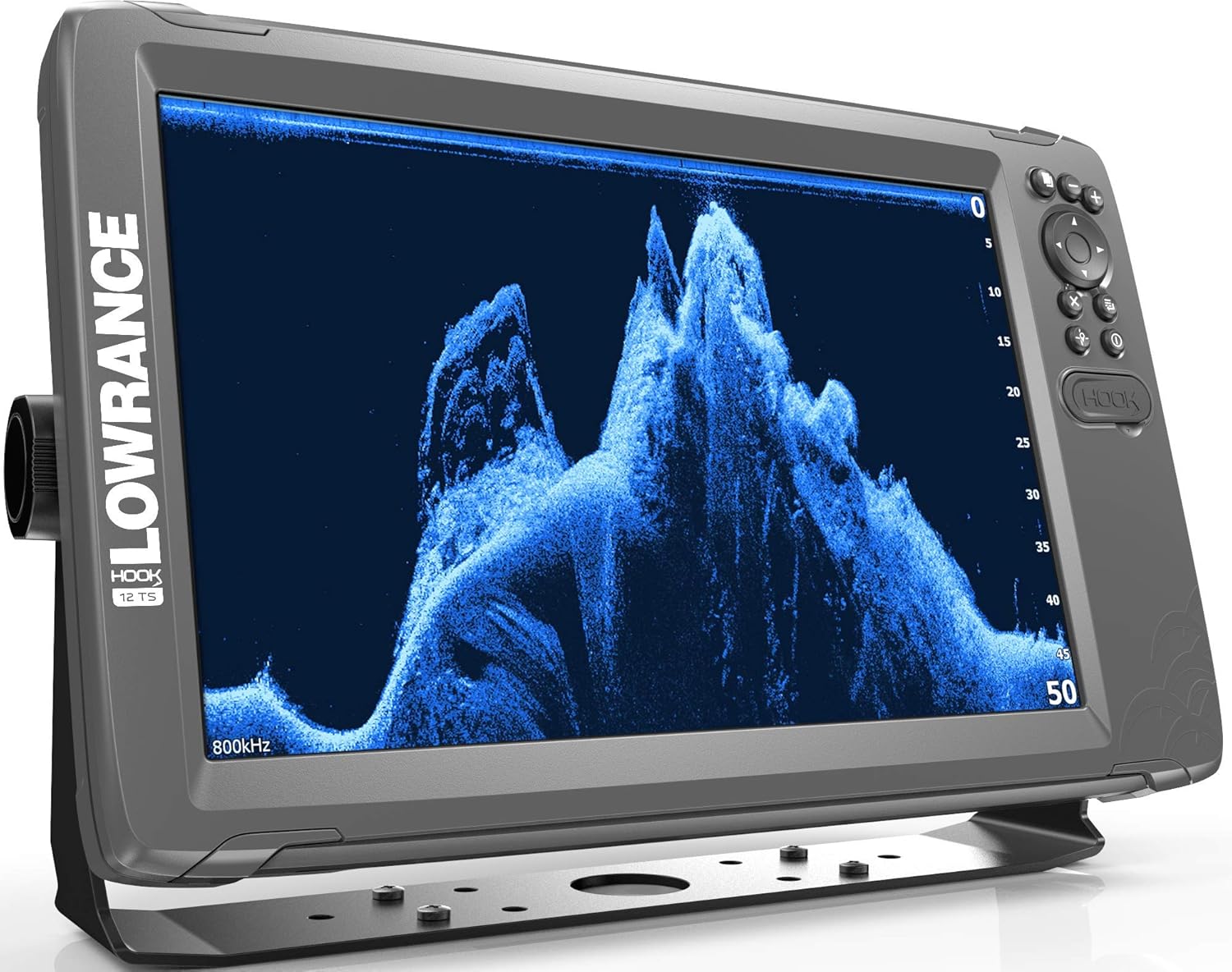 Lowrance HOOK2 12 - 12-inch Fish Finder with TripleShot Transducer and US Inland Lake Maps Installed …: Computers & Accessories