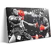 B.B.F MAKE Mike Tyson Poster Autographed Wall Decor Mike Tyson Boxing-Ideal Gifts For Boys Men Christmas Father's Day, Birthday, Inspiring Wall Decoration Poster for Bathroom Bedroom Living Room