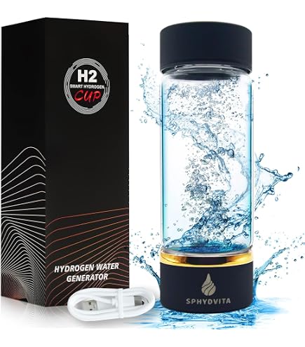 Amazon.com: SPHydVita Hydrogen Water Bottle with SPE/PEM Tech