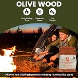Green Olive Firewood Company Cooking Firewood Logs Beech Birch Olive Wood Pizza view 2