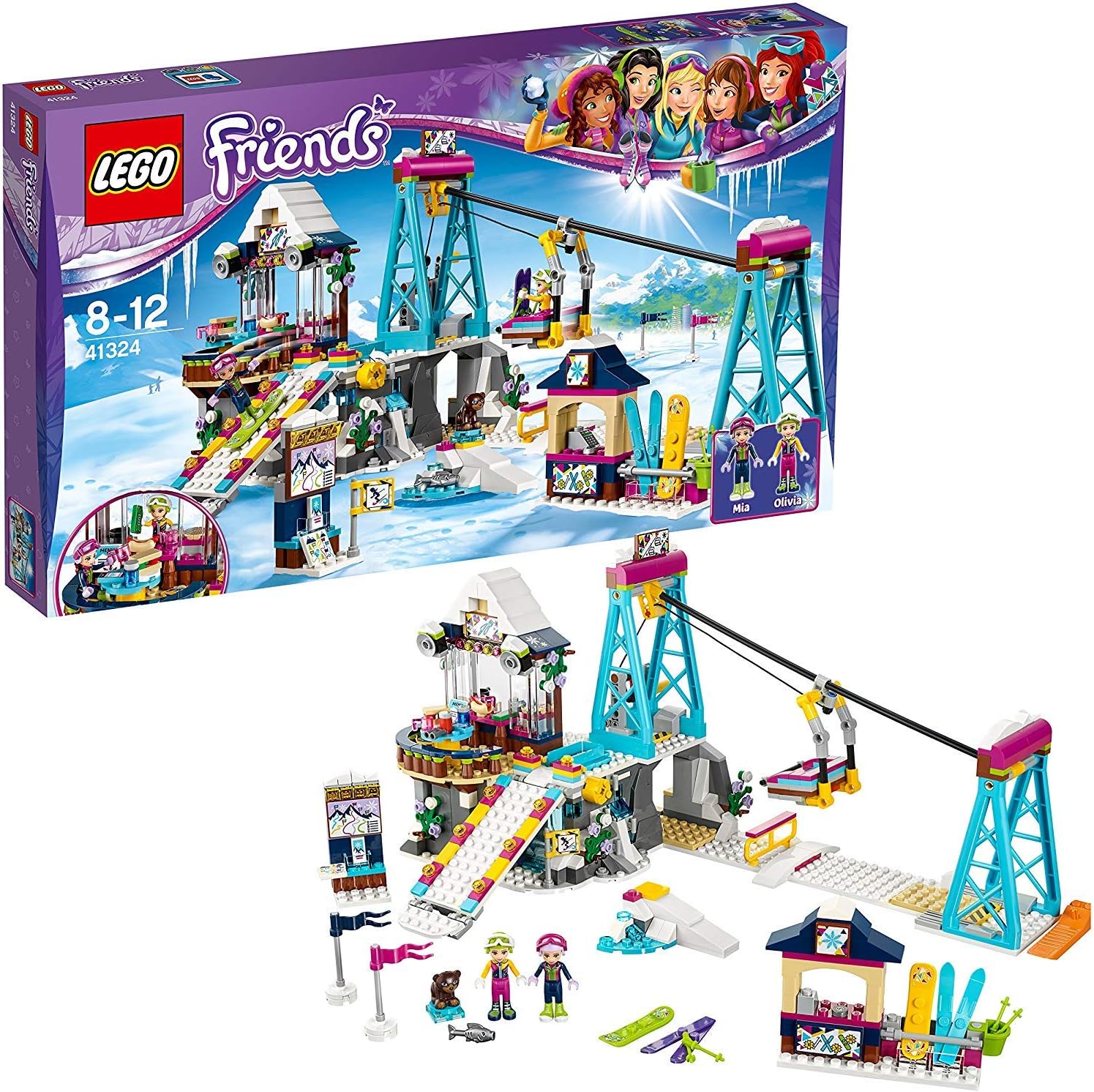 estacion esqui lego friends