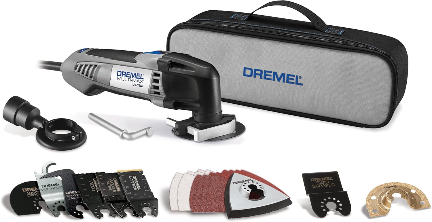Dremel MM2005 2.3Amp MultiMax Oscillating Ultimate Tool Kit with 29