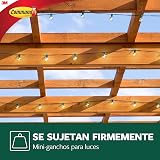 Command 17017AW Outdoor Cable Clamps Hooks Transparent White Strips Pack 8 view 5