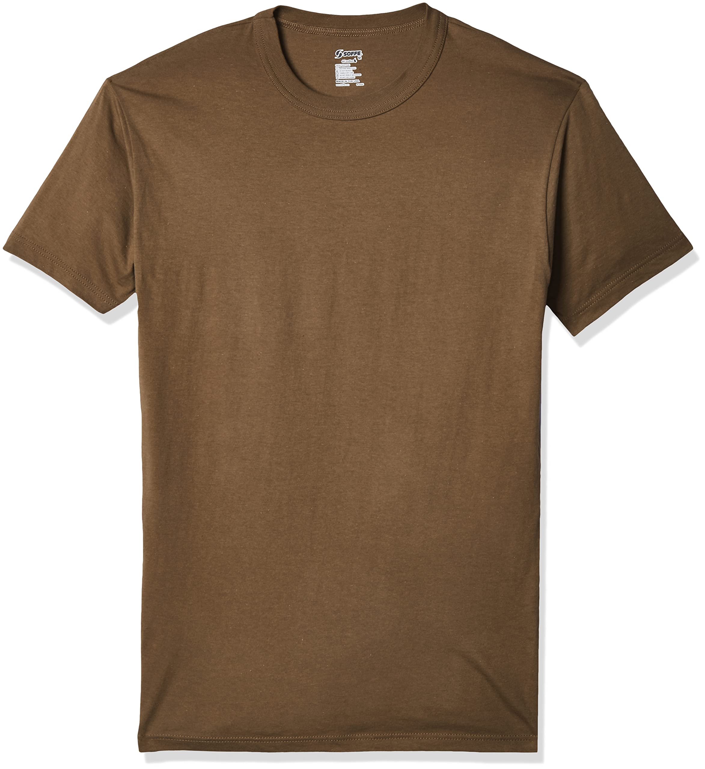 Soffe mens 3 Pack 4.3 Oz Cotton Military