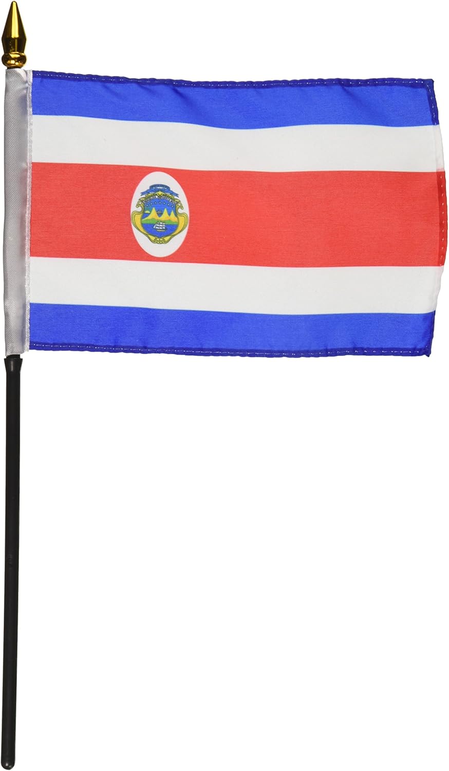 US Flag Store Costa Rica Flag 4 by 6Inch Outdoor Flags