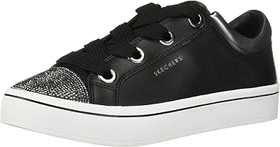 skechers glitter toe cap trainers