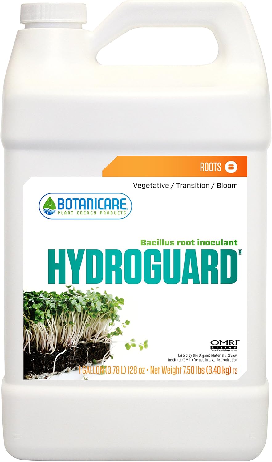 BotanicareHGC704080HydroguardBacillus Root Inoculant1-Gallon