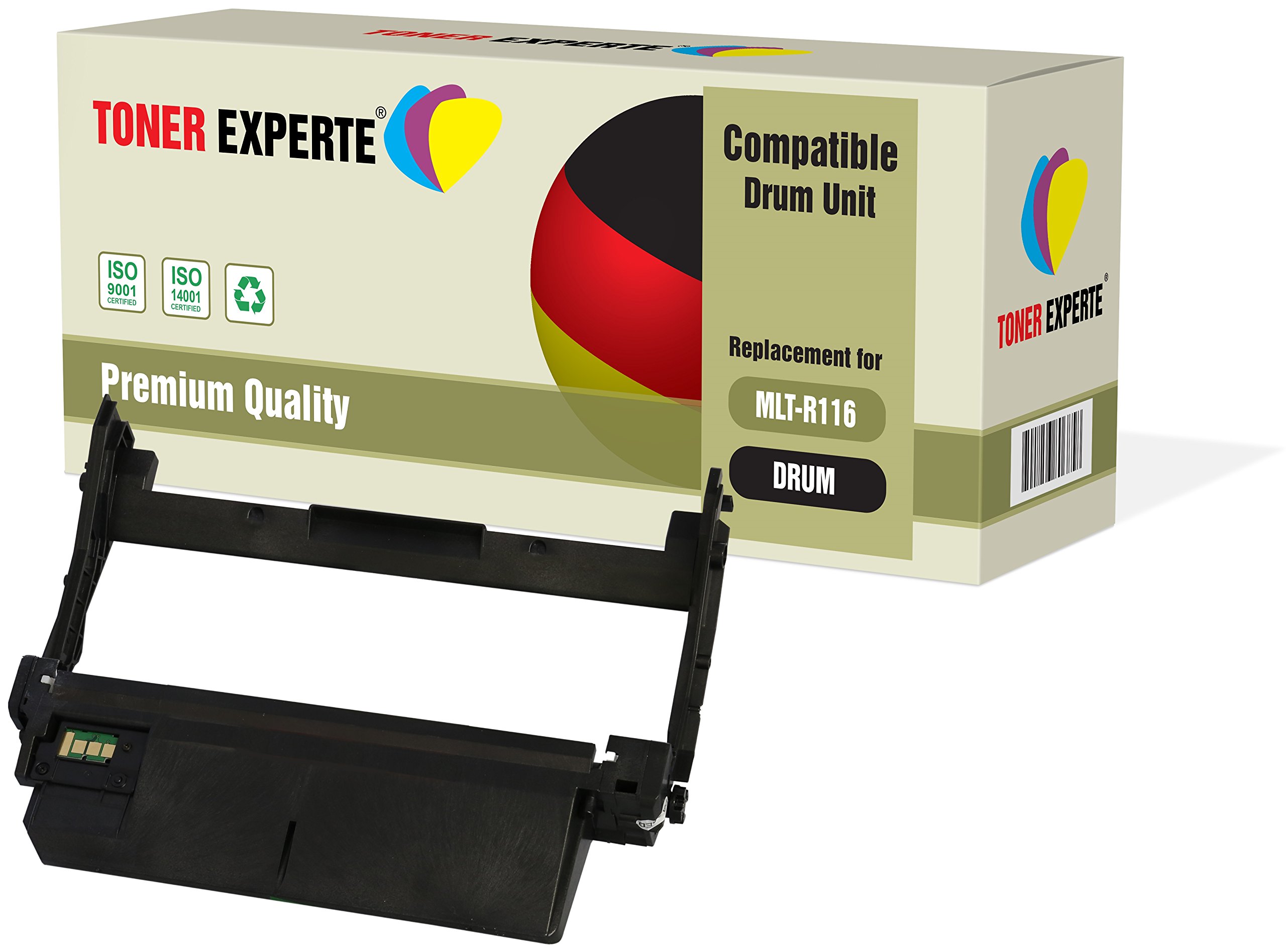 TONER EXPERTE® Compatible with MLT-R116 (9,000 Pages) Drum Unit for Samsung Xpress SL-M2625 M2625D M2626D M2675F M2675FN M2676 M2676N M2825DW M2825ND M2835 M2835DW M2875FD M2875FW M2875ND M2885FW