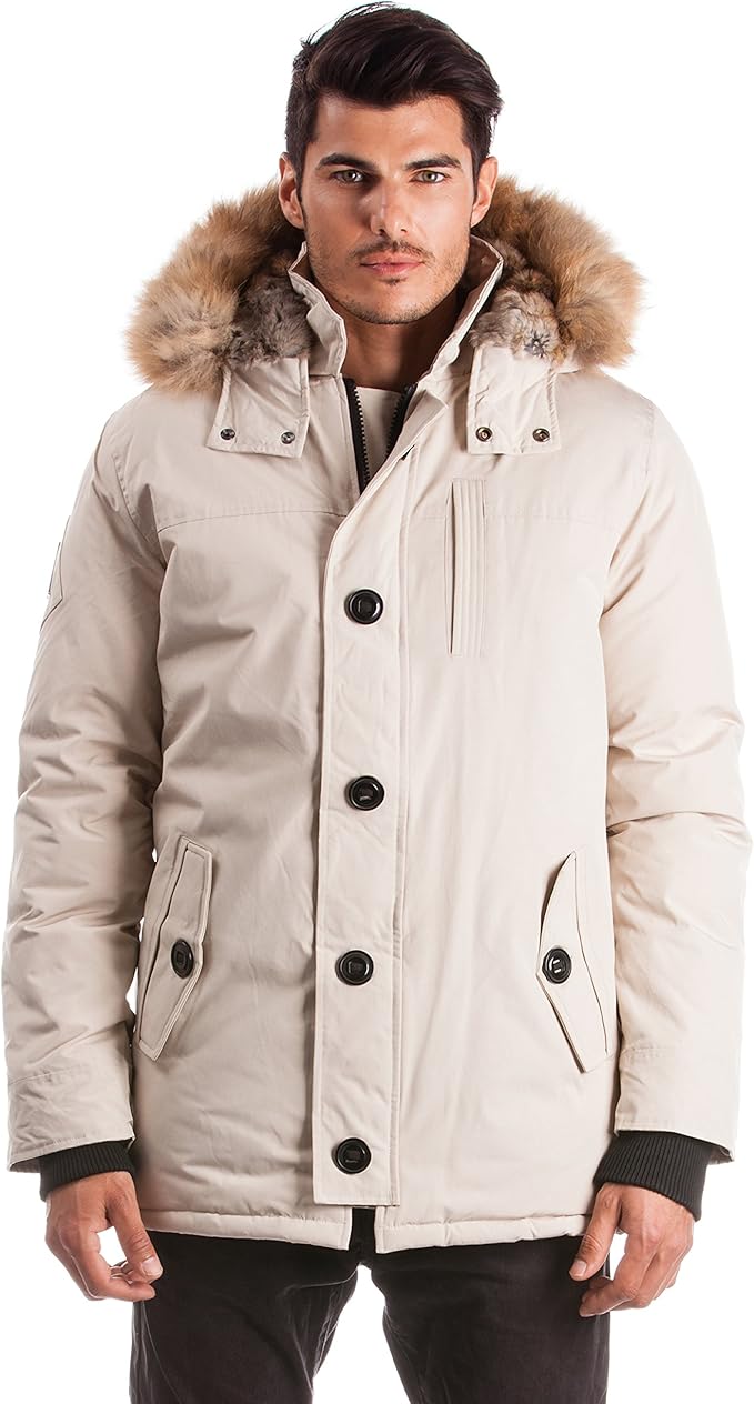 Arctic North Men's Yellowknife Winter Jacket XL Camel Amazon.ca