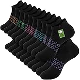 CKZRKC 10 Pairs Womens Ankle Socks Cotton Athletic Casual Low Cut Socks for Women With Tab