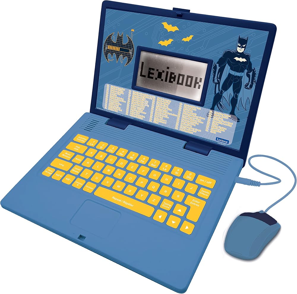 Lexibook Batman Educational Laptop French English 124 Activities JC598BATi1