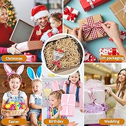 WUINOID 1/2 LB Brown Crinkle Cut Paper