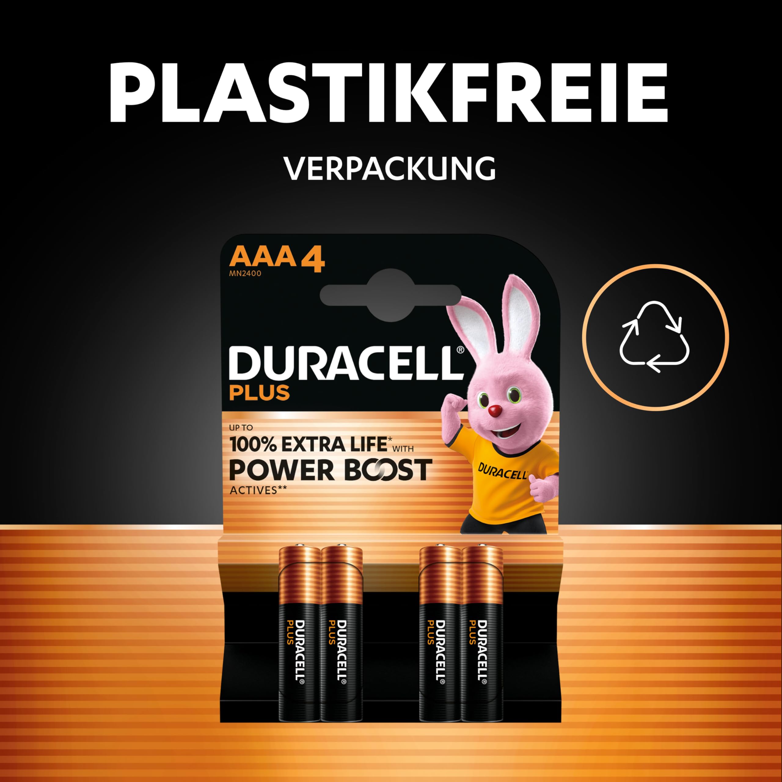 DURACELL Plus AAA-Batterien (12er-Pack) – Alkaline-Batterien 1,5 V 6