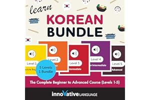 Learn Korean Bundle: The Complete Beginner to Advanced Course (Levels 1-5)