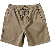 Volcom Boys Frickin Elastic 15 Khaki M