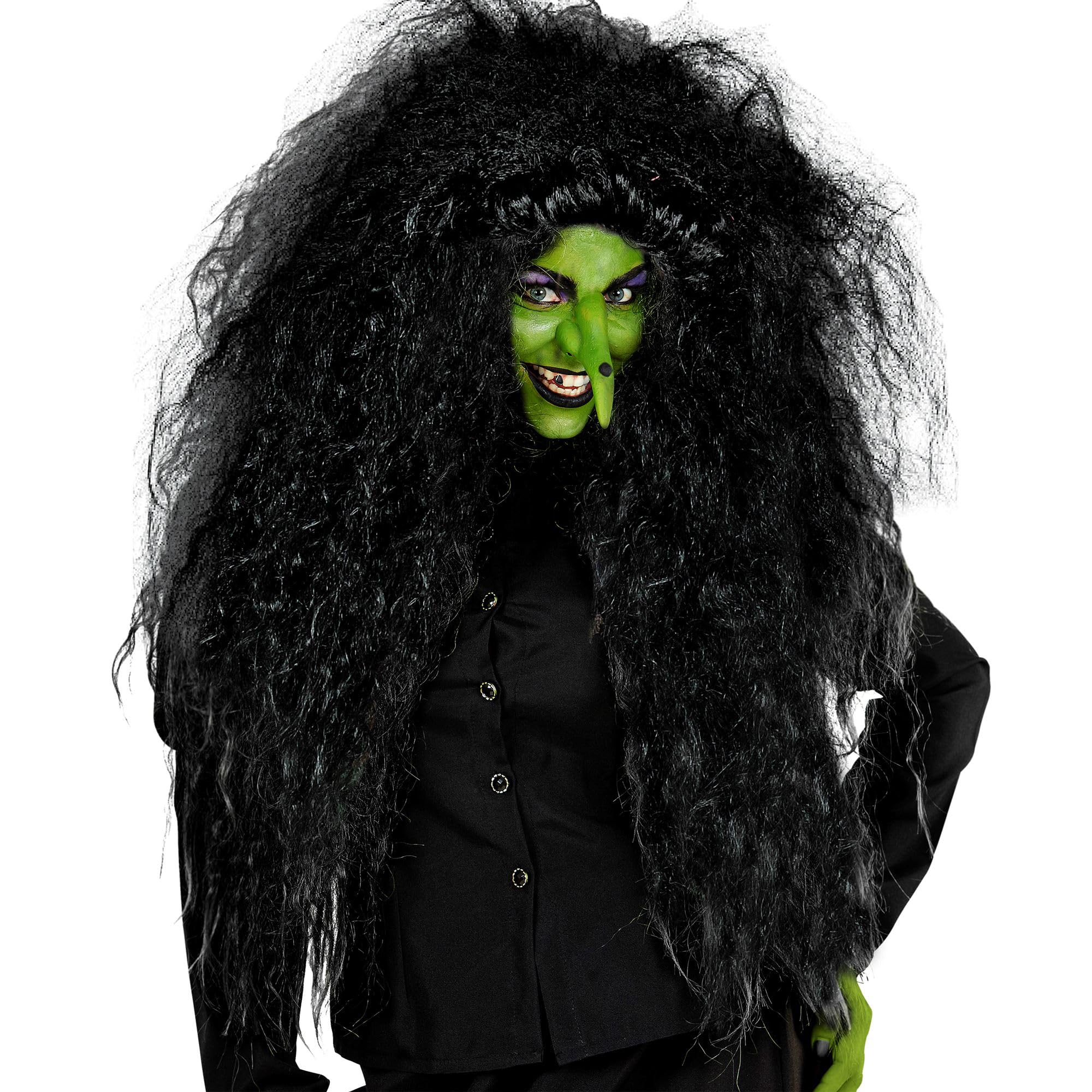 W WIDMANN MILANO Party Fashion - Oversized Fringe Wig for Women, Halloween, Carnival, Theme Parties — image 1