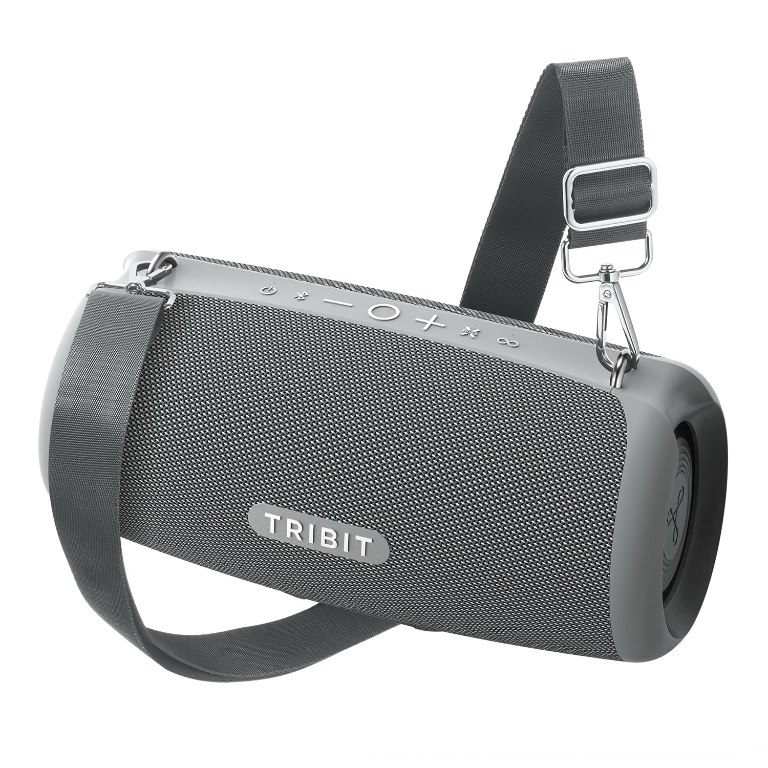 Photo 1 of Tribit Portable Bluetooth Speaker StormBox Lava, 80W Loud Wireless Speaker, 24H Playtime, IP67 Waterproof, BT5.4, Custom EQ, XBass, Built-in Mic, TWS Pairing for Camping/Beach/Travel/Outdoor (Gray)