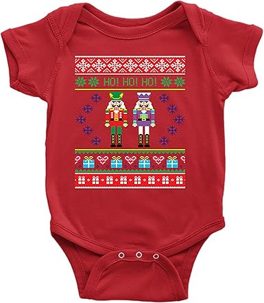 red newborn onesie