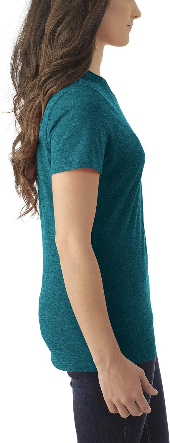 Jerzees Women's Tri-Blend T-Shirt (2-Pack) at  Women’s Clothing store