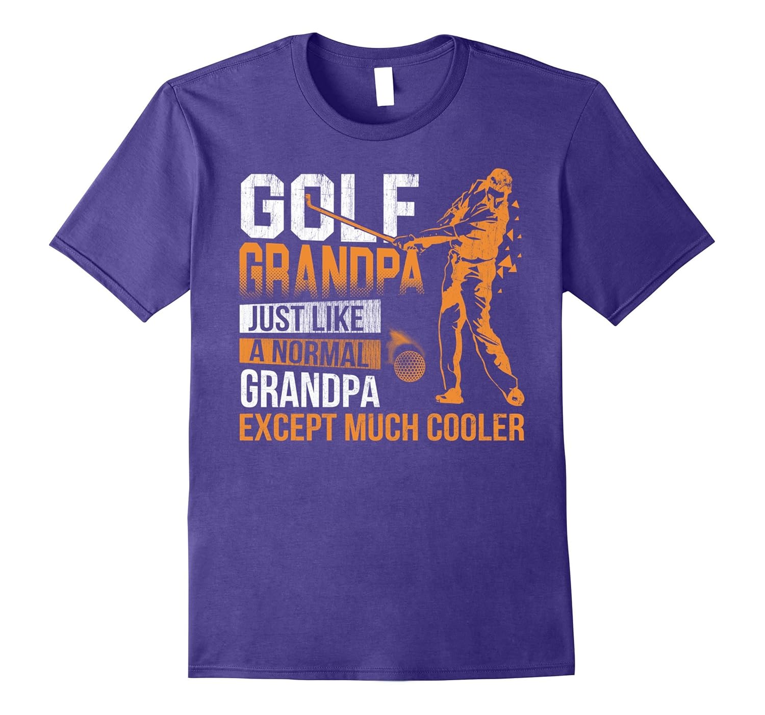 Golf Grandpa Except Much Cooler T Shirt Grandpa T Shirt-ANZ