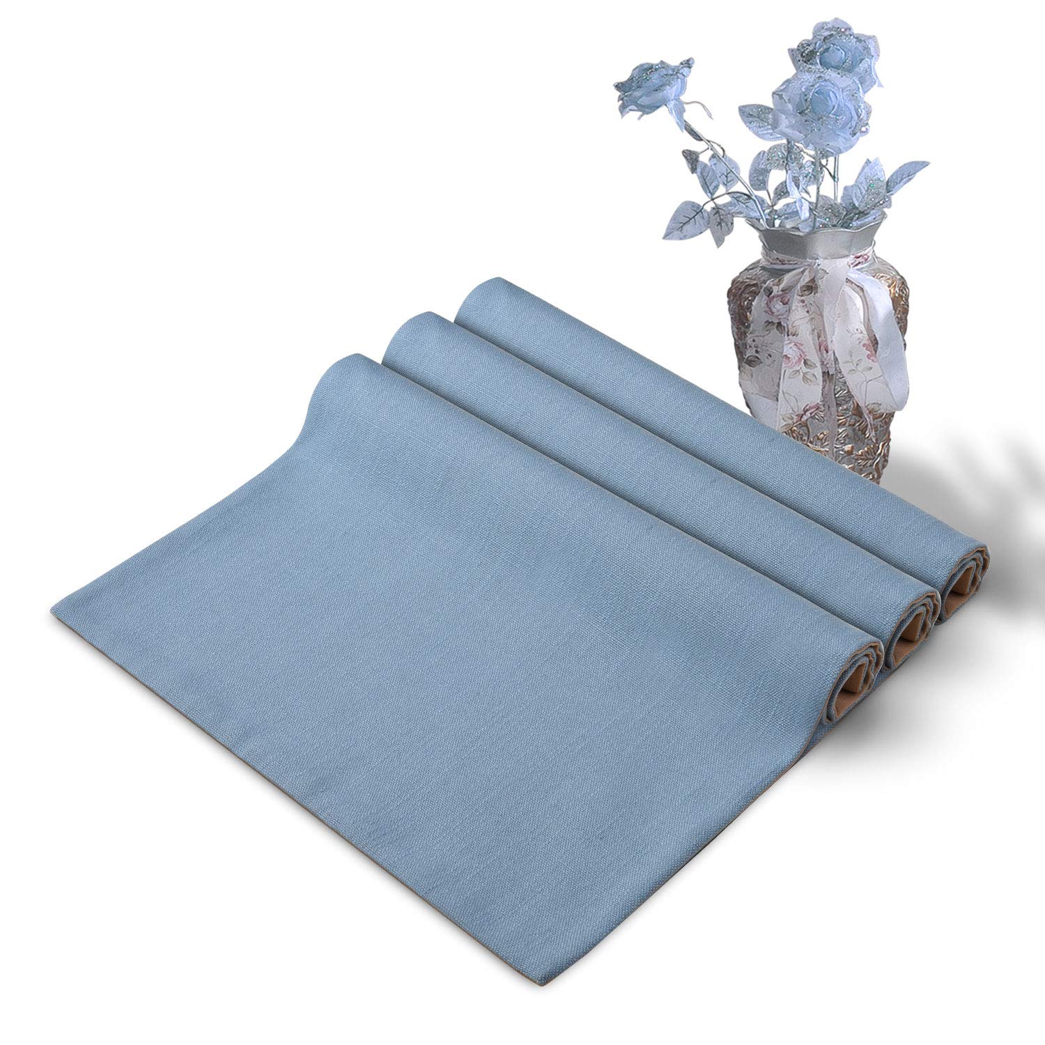 WUFAYHD Set of 4 Soft Cotton Placemats Heat Barrier, Clean Easily