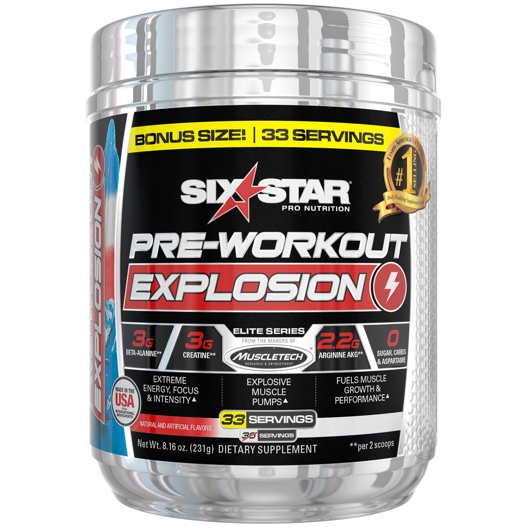 Six Star Explosion Pre Workout Explosion