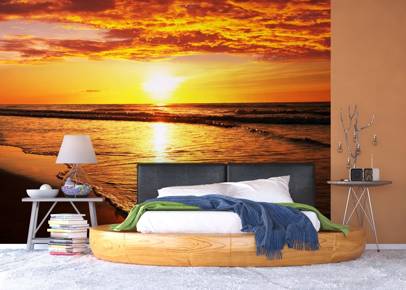 AG DESIGN Photo Wallpaper/Giant Wall Poster, Non-Woven, Multi-Colour, 360 x 270 cm/142 x 106-Inch