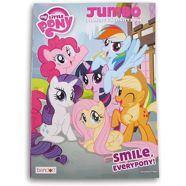 My Little Pony Winter Wonderland Creative Colouring: My