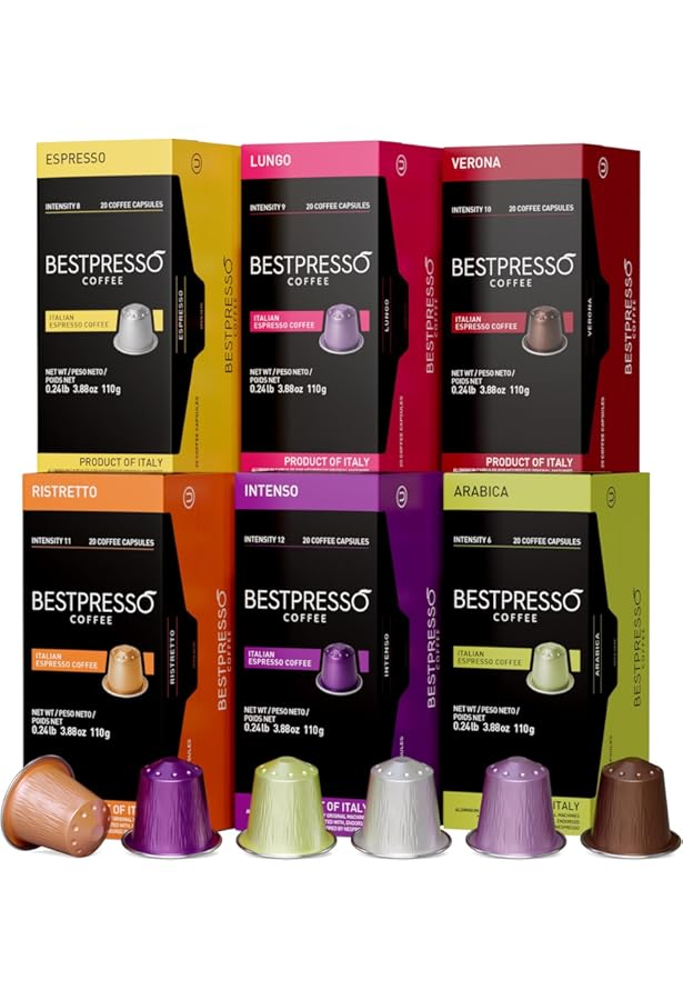 Amazon.com: Bestpresso Coffee for Nespresso Original Bundle