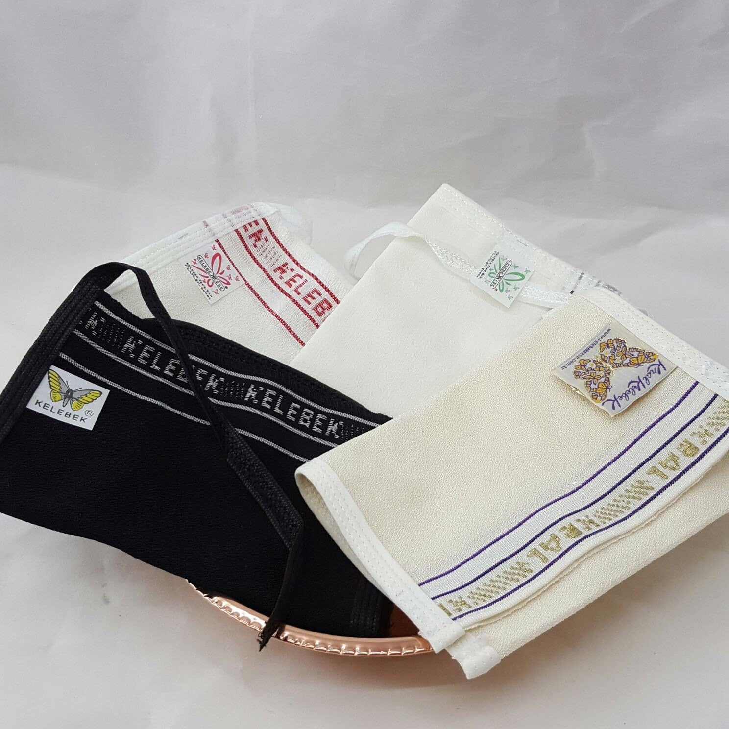 4 Different Gloves Turkish Bath Hamam Hammam Spa Exfoliator Peeling Kese Mitt Face, Body, Foot Exfoliating Gloves