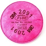 3M 2091 P100 Particulate Filter, 4 Pairs
