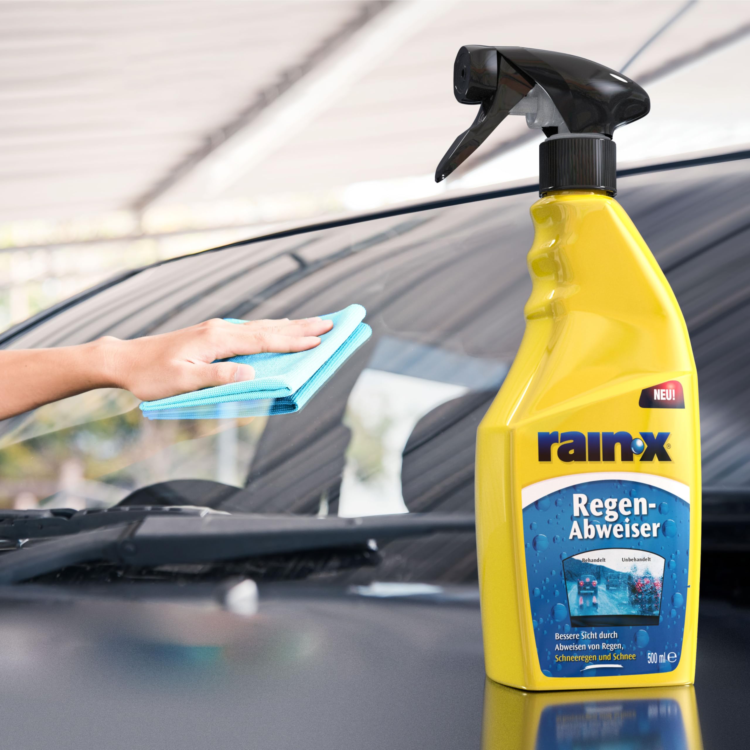 Rain-X Regenabweiser für Autoscheiben, Windschutzscheiben & Glas - 500 ml 6