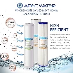 APEC Water Systems FILTER-SET-CB3-20BB 20" Whole