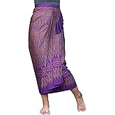 RaanPahMuang Thailand Eastern Isaan Style Ladies Wrap Skirt Sarong Woven Art
