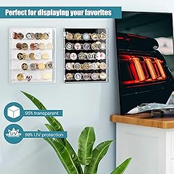Coin Holder, Challenge Coin Display Box with