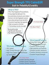 commountain APX 6000 XPR 7550e Earpiece w/Mic
