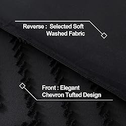 Andency Black Twin/Twin XL Comforter Set, Twin Bed