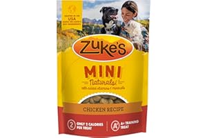 ZUKE'S Zuke’s Mini Naturals Dog Training Treats for Dogs, Pet Treats Made with Real Chicken, 16 oz