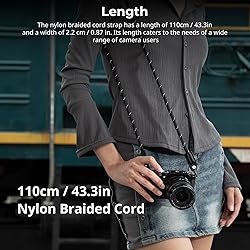 SMALLRIG Camera Neck Shoulder Strap, Adjustable