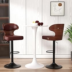 Nalupatio Bar Stools Set of 2 Seat Adjustable