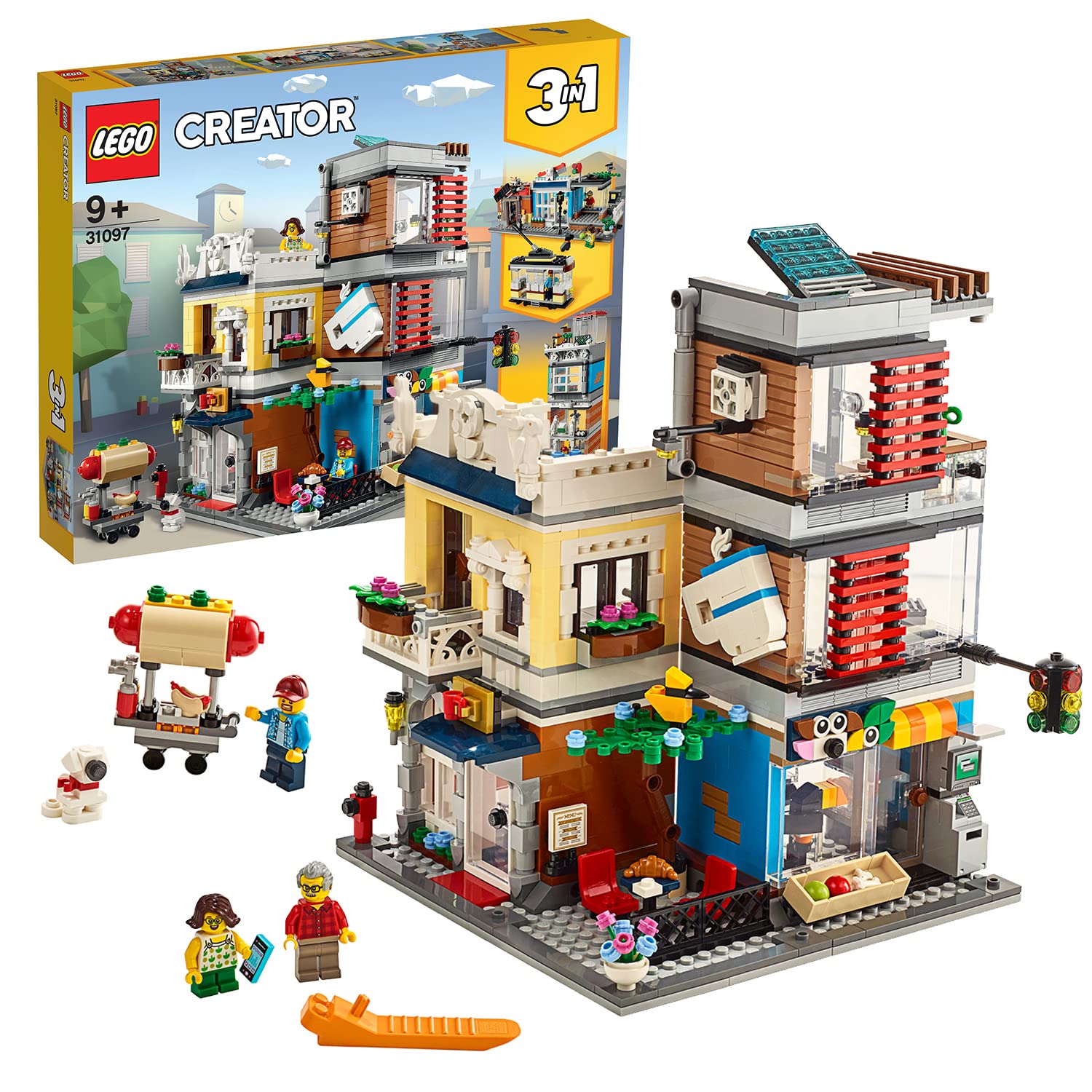 LEGO 31097 Creator Townhouse Pet Shop & Café