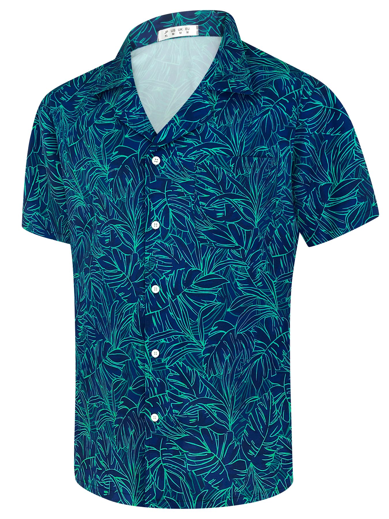 Men's Short Sleeve Hawaiian Shirt Quick Dry Loose
