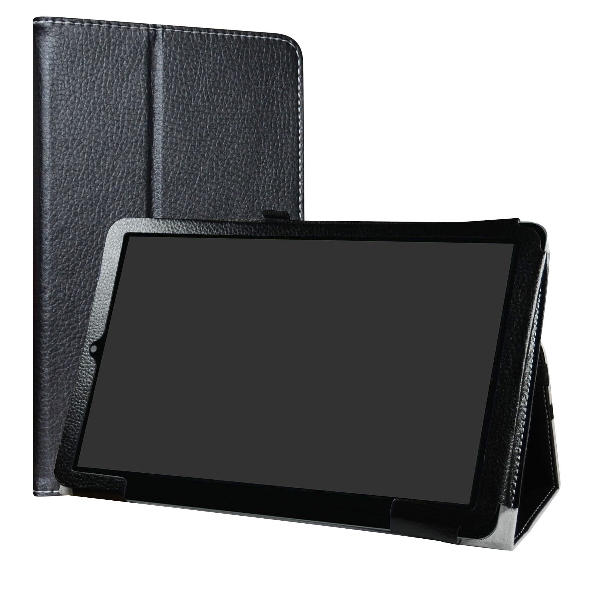 LiuShan Compatible with RCA 11 Galileo Pro Case,RCA 11 Delta Pro case,PU Leather Slim Folding Stand Cover for 11.5" RCA 11 Galileo Pro RCT6513W87DK / RCA 11 Delta Pro 11.6 Inch Android Tablet,Black