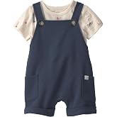 little planet by carter's Baby 2-piece Organic Cotton Shortall Set