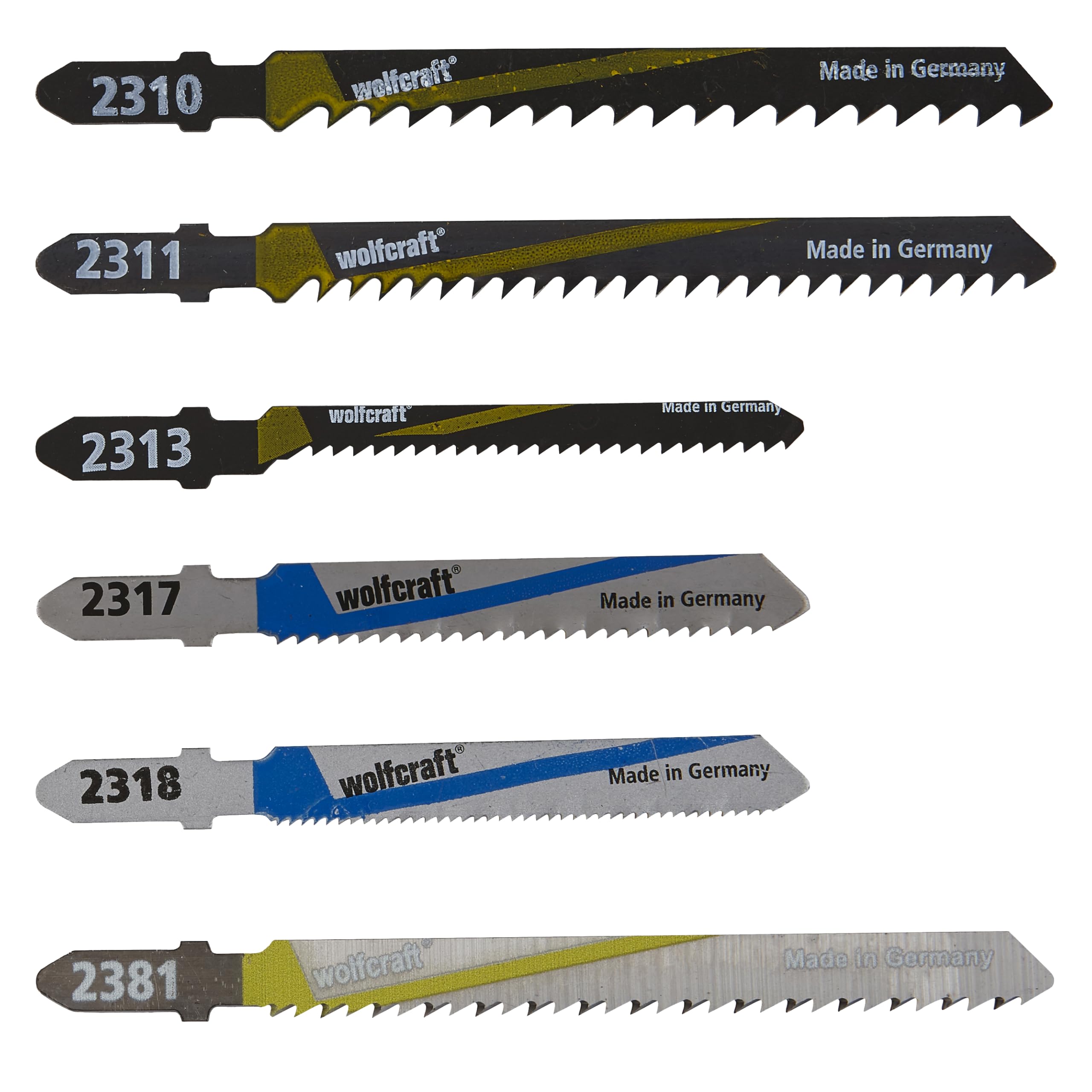 Wolfcraft 2358 Jigsaw Blade Set (Bosch)