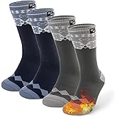 DG Hill Winter Thermal Socks - Warm Sock for Men Women Cold Weather - Insulated Heated Socks Thick Snow Sock